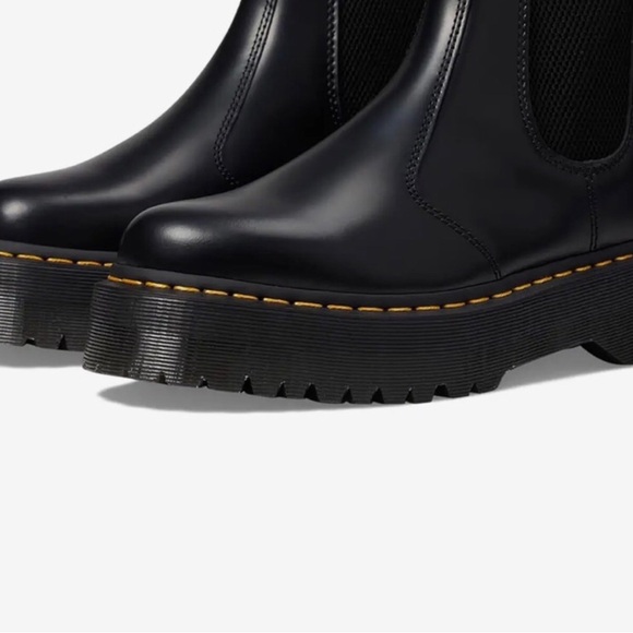 Dr. Martens Black Platform Ankle Boots - Picture 3 of 3